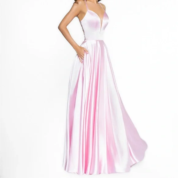 New Soft Pink Val Stefani Prom Dress